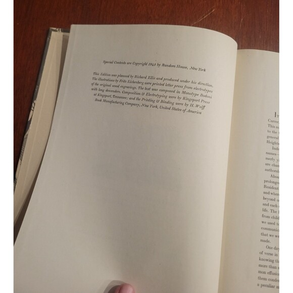 Jane Eyre and Wuthering Heights Bronte Sisters 1943 Random House Boxed Set - Picture 14 of 16